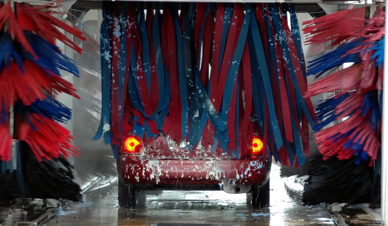 Carwash in Delft