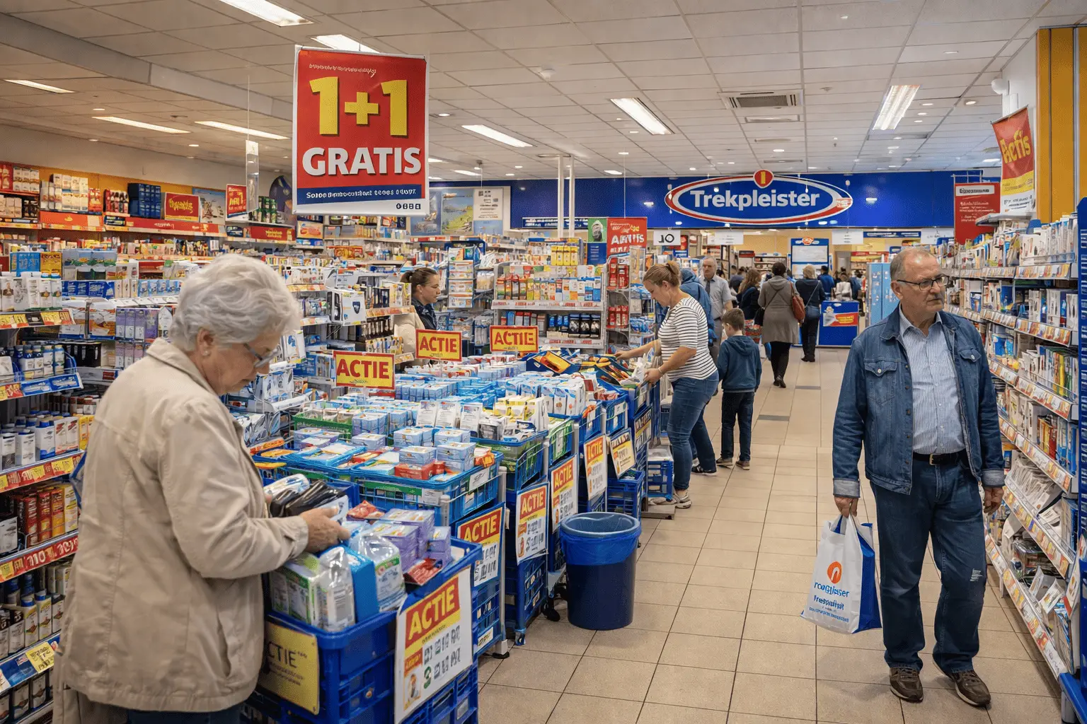 Trekpleister in Delft