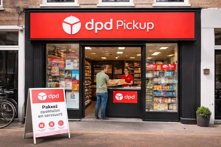 DPD pickup point in Delft