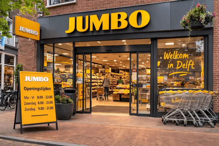 Jumbo openingstijden in Delft